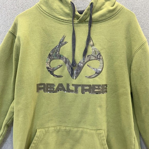 Realtree Camo Graphic Logo Hoodie Sweatshirt Pullover - Picture 2 of 10
